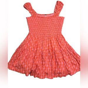 Free People Sweet Annie Mini Dress in Pink, Small